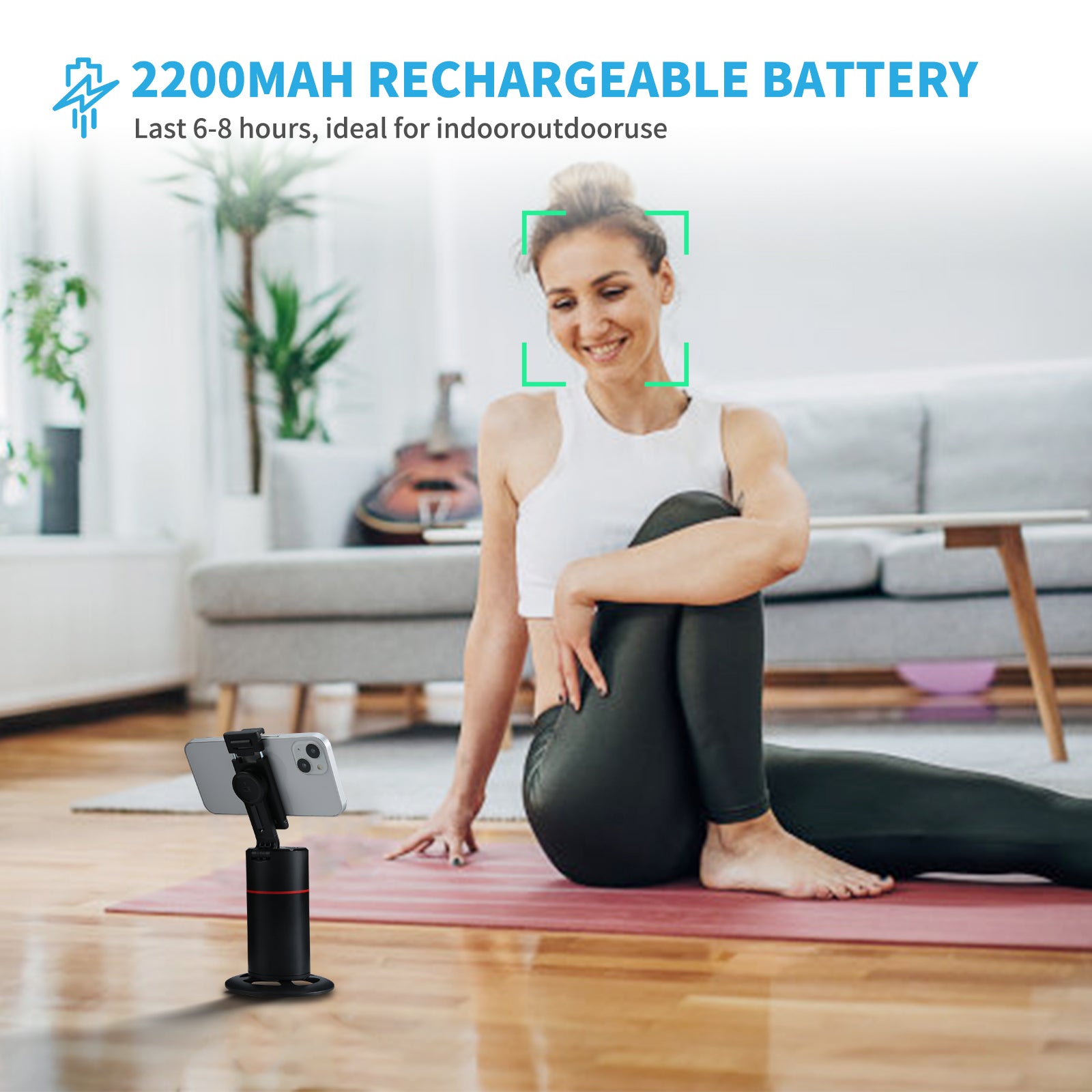 360° Auto Face-Tracking Phone Stand