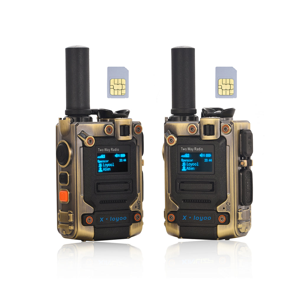 Walkie-Talkie - Two-Way Radio - Unlimited Range POC Two Way Radios Set